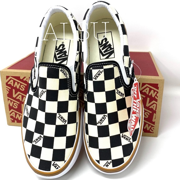 VANS Classic Slip On Platform Checkerboard Multi W - Picture 4 of 11